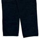 Dakota Grizzly Double Knee Carpenter Trousers - 31W 30L Black Cotton