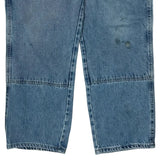 Dickies Double Knee Carpenter Jeans - 34W 30L Blue Denim