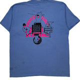 Western Public Radio Fruit Of The Loom Graphic T-Shirt - XL Blue Cotton Blend