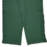 Reebok Track Pants - Large Green Polyester