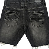 Royal Denim Shorts - 36W 10L Gray Cotton