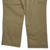 Carhartt Double Knee Carpenter Trousers - 34W 30L Beige Cotton
