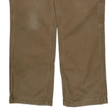 Carhartt Carpenter Pants - 32W 31L Brown Cotton