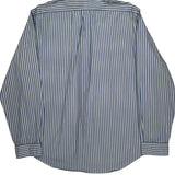 Ralph Lauren Striped Shirt - XL Blue Cotton