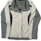 Nike Ski Jacket - Large Gray Polyester