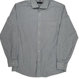 Tommy Hilfiger Striped Shirt - Medium Blue Cotton