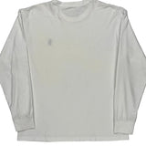 Polo By Ralph Lauren Long Sleeve T-Shirt - Small White Cotton