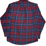 Nautica Checked Flannel Shirt - Medium Multicoloured Cotton