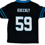 Age 18 Months Carolina Panthers Nfl Football Football Jersey - 2XS Black Polyester