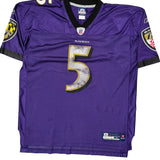 Baltimore Ravens Reebok Nfl Football Jersey - XL Purple Polyester