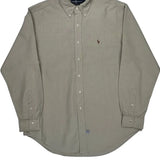 Ralph Lauren Shirt - Large Beige Cotton