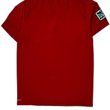 Age 13-14 Adidas Vista Soccer Club Jersey - Large Red Polyester