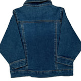 Age 4 Wrangler Denim Jacket - Small Blue Cotton