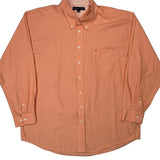 Tommy Hilfiger Shirt - 2XL Orange Cotton