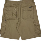 Quiksilver Cargo Shorts - 34W 11L Beige Cotton