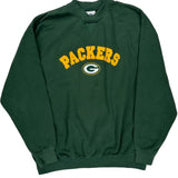 Green Bay Packers Champion Nfl Sweatshirt - 2XL Green Cotton
