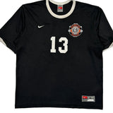 Webster Groves Nike Football Soccer Jersey - Large Black Polyester