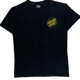 Santa Cruz T-Shirt - Medium Black Cotton