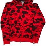 A Bathing Ape Hoodie - Medium Camo Cotton Blend