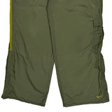 Swoosh Logo Nike Tracksuit - Small Khaki Nylon