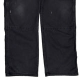 Dickies Carpenter Trousers - 34W 31L Black Cotton