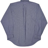 Polo By Ralph Lauren Checked Shirt - Large Blue Cotton