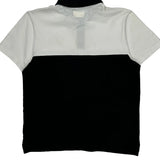 Lacoste Polo Shirt - Medium Black & White Cotton