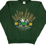 Notre Dame Fighting Irish Tnt College Sweatshirt - Medium Green Cotton