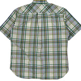 Tommy Hilfiger Checked Short Sleeve Shirt - Large Multicoloured Cotton