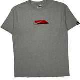 Nike T-Shirt - Large Grey Cotton
