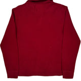 Polo By Ralph Lauren 1/4 Zip - Medium Red Cotton