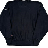 Reverse Weave Champion College Sweatshirt - Medium Black Cotton Blend