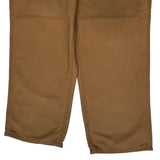 Carhartt Trousers - 34W 30L Brown Cotton Blend