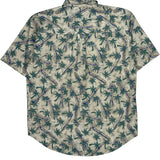 Bugle Boy Floral Hawaiian Shirt - Medium Multicoloured Cotton