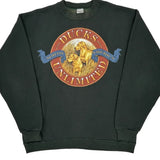 Ducks Unlimited Marathon Graphic Sweatshirt - Large Black Cotton