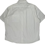 Tommy Hilfiger Short Sleeve Shirt - 2XL White Cotton