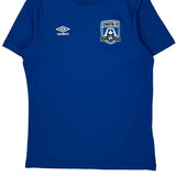 Youth Umbro Coastal Fc Football Shirt - Large Blue Polyester