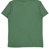 Carhartt T-Shirt - Small Green Cotton