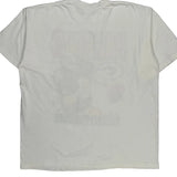 Single Stitch Green Bay Packers All American Wear Graphic T-Shirt - 2XL White Cotton