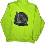 General Engineering Contractor Carhartt Graphic Hoodie - XL Yellow Cotton