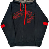 Southpole Spellout Hoodie - Medium Black Cotton