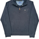Gant 1/4 Zip - Large Navy Cotton