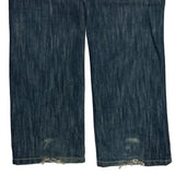 Brooklyn Express Contrast Stitch Jeans - 36W 34L Dark Wash Cotton