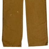 Dickies Carpenter Trousers - 34W 32L Brown Cotton