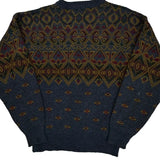 Unbranded Sweater - Large Multicoloured Wool