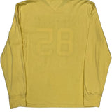 Tommy Hilfiger Long Sleeve T-Shirt - Large Yellow Cotton