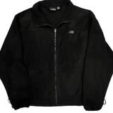 Helly Hansen Full Zip Fleece Jacket - 2XL Black Polyester