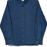 Levis Denim Shirt - XL Blue Cotton