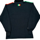 Ireland Barbarian Striped Rugby Shirt - XL Black Cotton