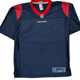Texans N.F.L. Pro Line Football Jersey - Medium Red Polyester